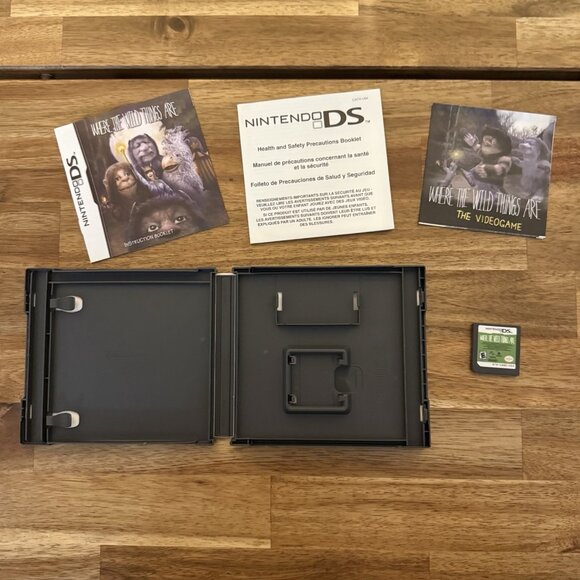 Nintendo DS - Where the Wild Things Are - CIB Complete In Box Tested Working - Picture 5 of 11
